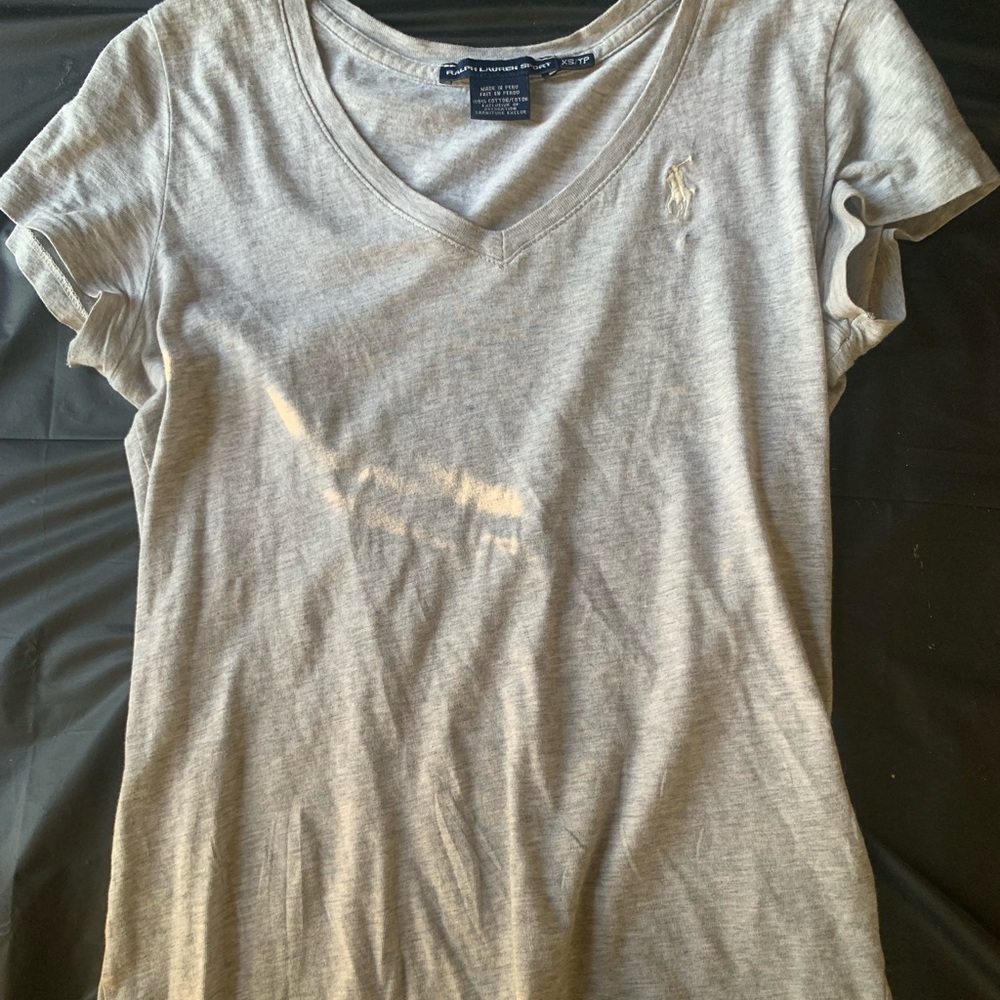 Light gray Ralph Lauren tee